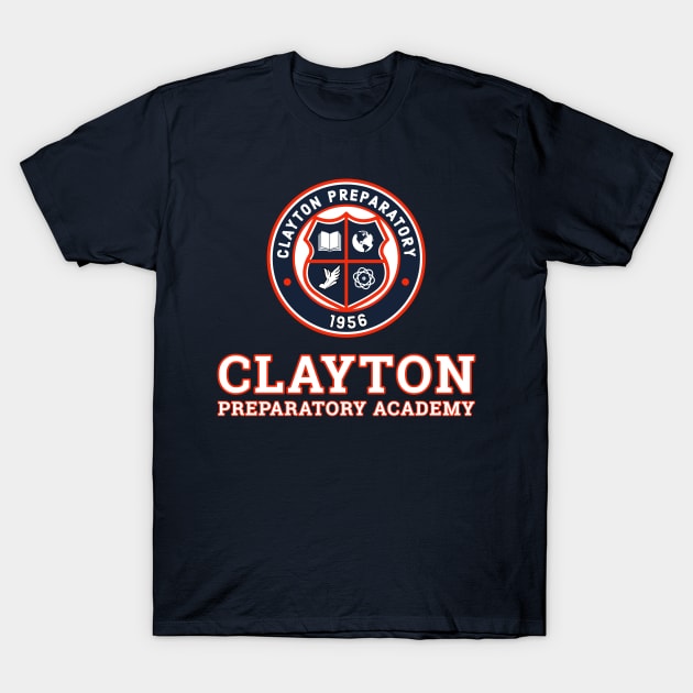 Atypical Clayton Prep Logo T-Shirt by SurfinAly Design 